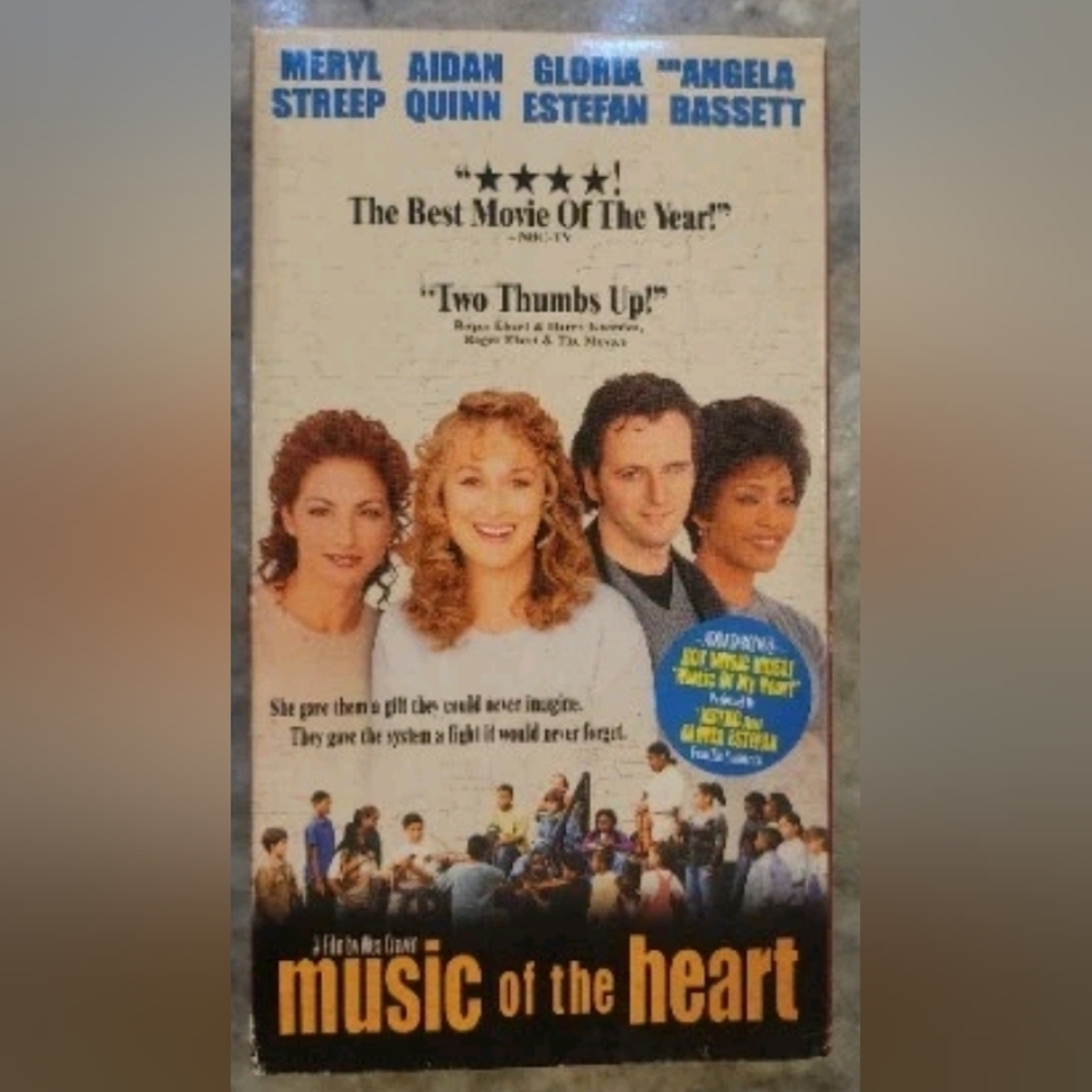 Music Of The Heart VHS Video Tape